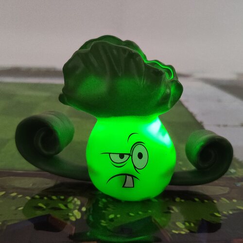 发光菜问可动手正版植物大战僵尸