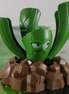 植物大战僵尸玩具潜伏芹菜贵族僵尸豌豆射手菜问儿童3男孩6岁以上