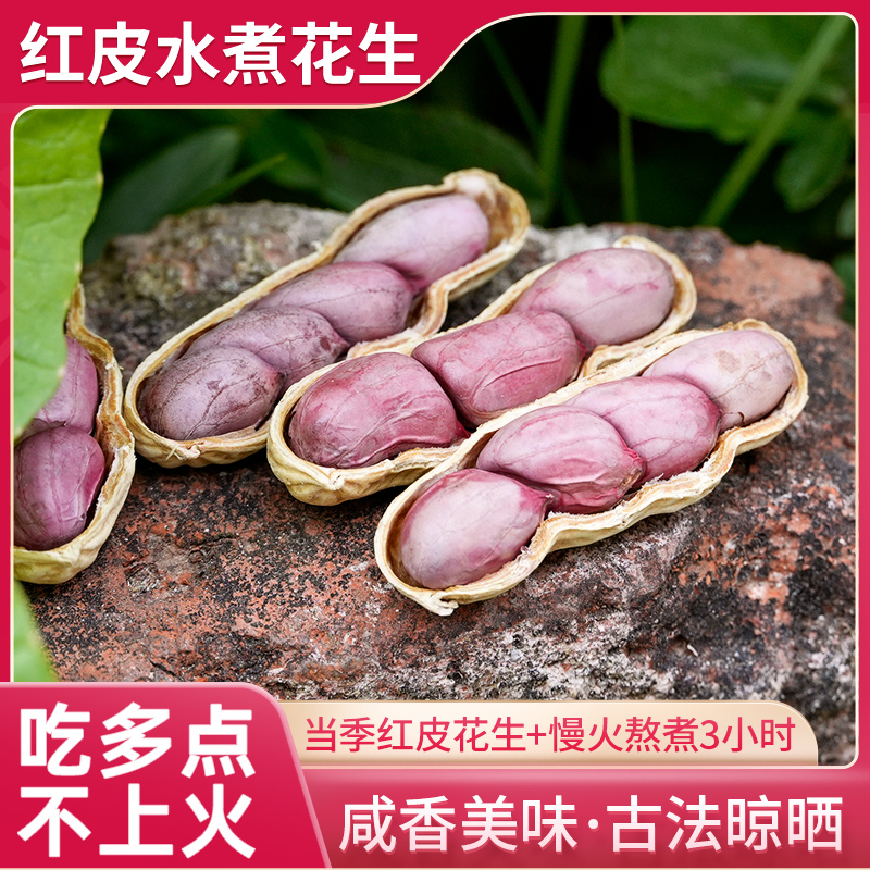 浠涵家广东岩盐水煮咸干花生