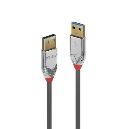 德国LINDY USB3.0数据线A公对A公高速传输硬盘摄像头声卡电脑办公
