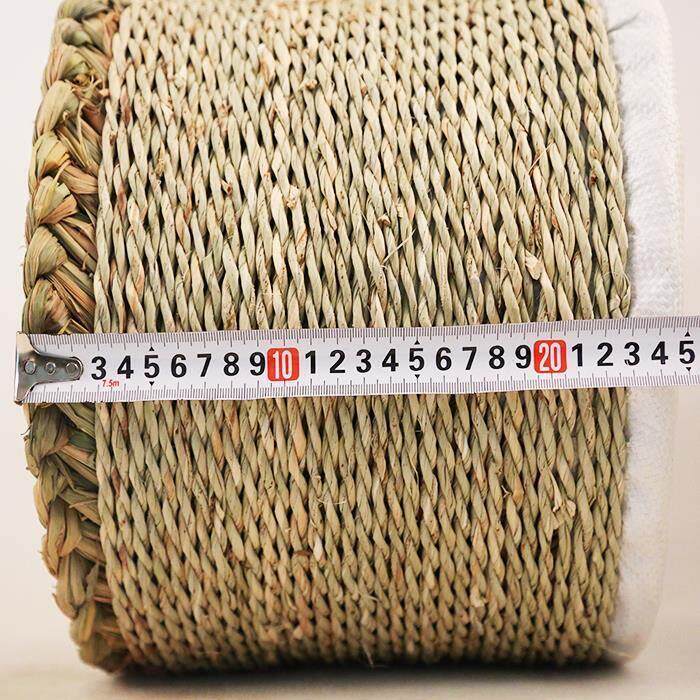 云南文山草墩凳子手工稻草编织坐墩蒲团坐垫透气家居家具25*30cm
