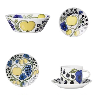 芬兰Arabia 硕果系列 陶瓷 餐具碗马克杯咖啡杯碟盘子