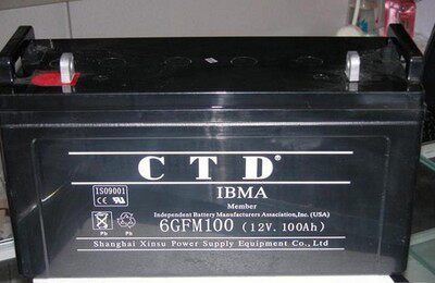供应德国CTD蓄电池6FMJ100铅晶电池电源电瓶现货计算机原装包邮