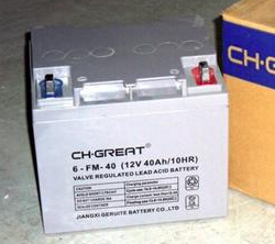 格瑞特蓄电池6-FM-40 12V40AH/10HR CHGREAT直流屏蓄电池包邮电源