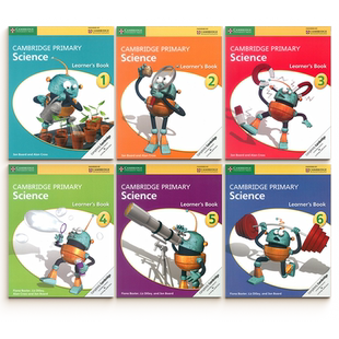剑桥少儿英语科学教材Cambridge Primary Science 1/2/3/4/5/6级 学生书+练习册+Challenge Skills+Builder原版进口primaryscience