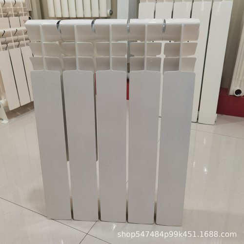 厂家直销压铸铝双金属散热器家用工程用采暖设备压铸铝暖气片