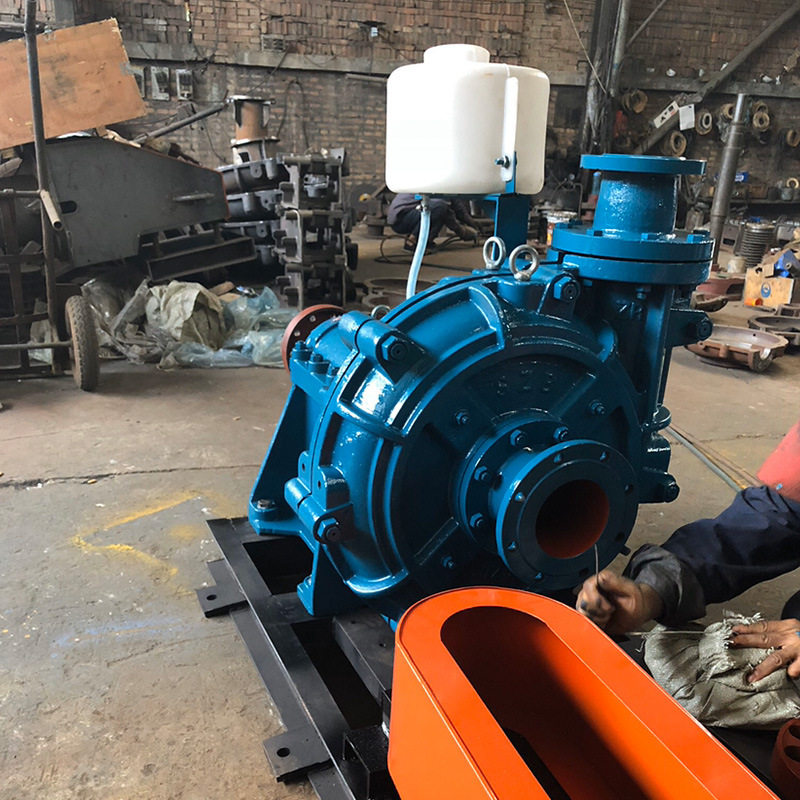 卧式多级离心泵大流量抽沙矿用渣浆泵高铬合金电力煤炭卧式渣浆泵