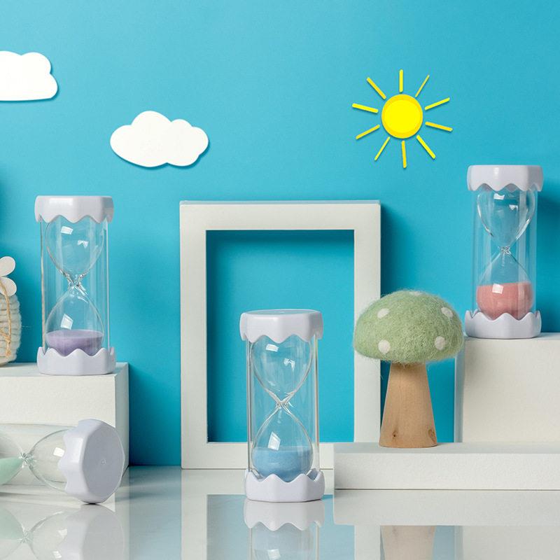 创意计沙漏时器防儿童摆简约流沙礼品沙摔漏计件时器diy.