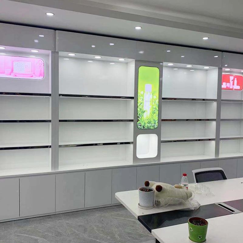 化妆高展示架护品肤柜品展柜鞋包货架佐致（收饰品多层置物架彩店