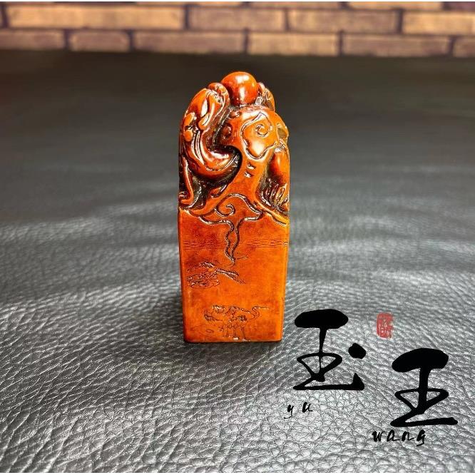 寿山石摆件翡翠芙蓉石工石艺奇迁石品001原石雕居家办公乔送礼