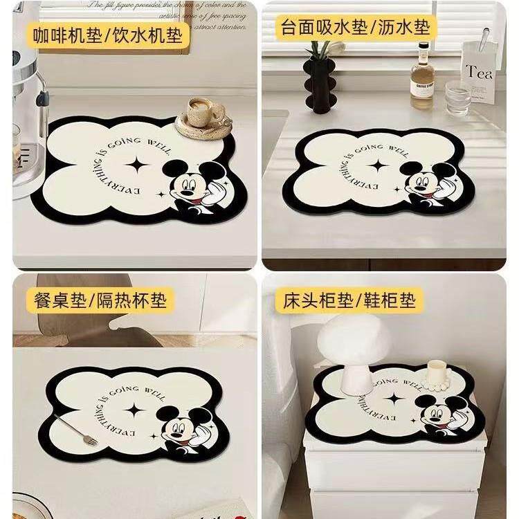 奇199咖啡机台厨饮房面沥水垫水机隔热杯米垫防水防油餐桌垫