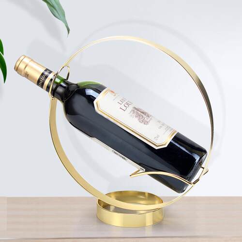 欧式创意红酒架摆件现代简约酒柜