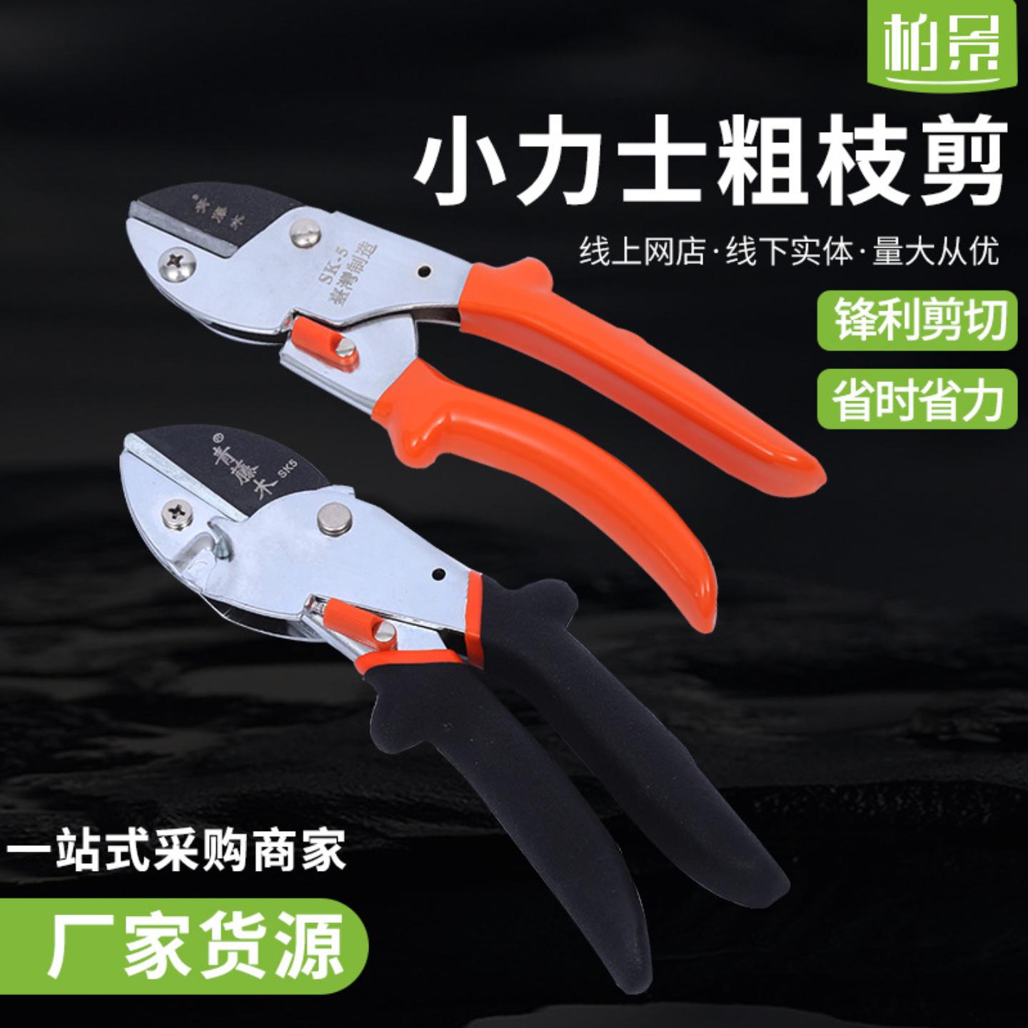 青藤木园林工具产品现货果树修枝剪花木粗枝省力果枝剪秒剪粗枝剪