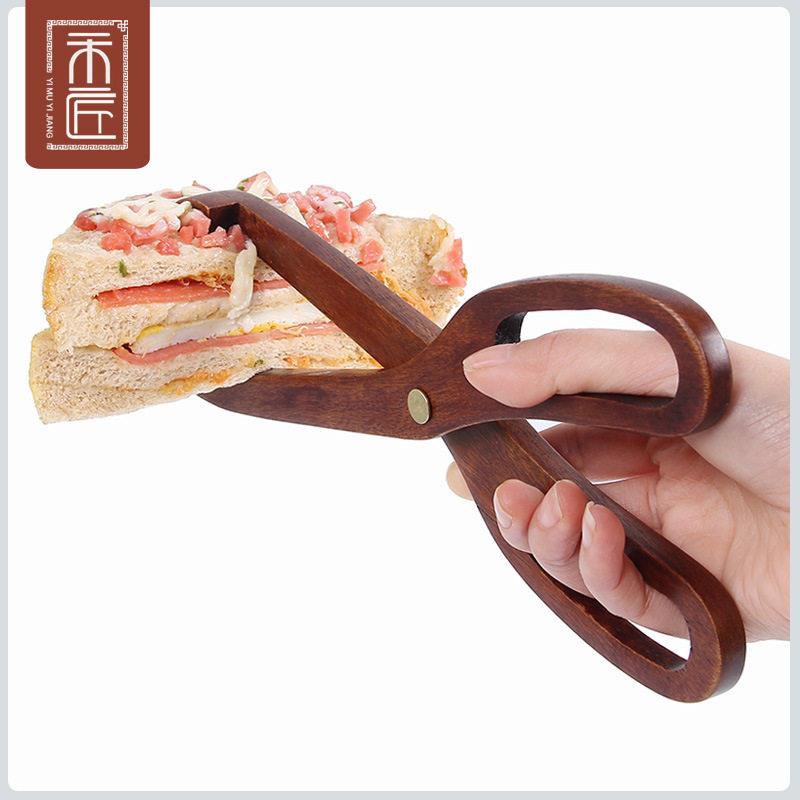 木一匠木食品夹子厨房烤食物一夹甜品烧糕点面质包夹LOZJ-1531GO