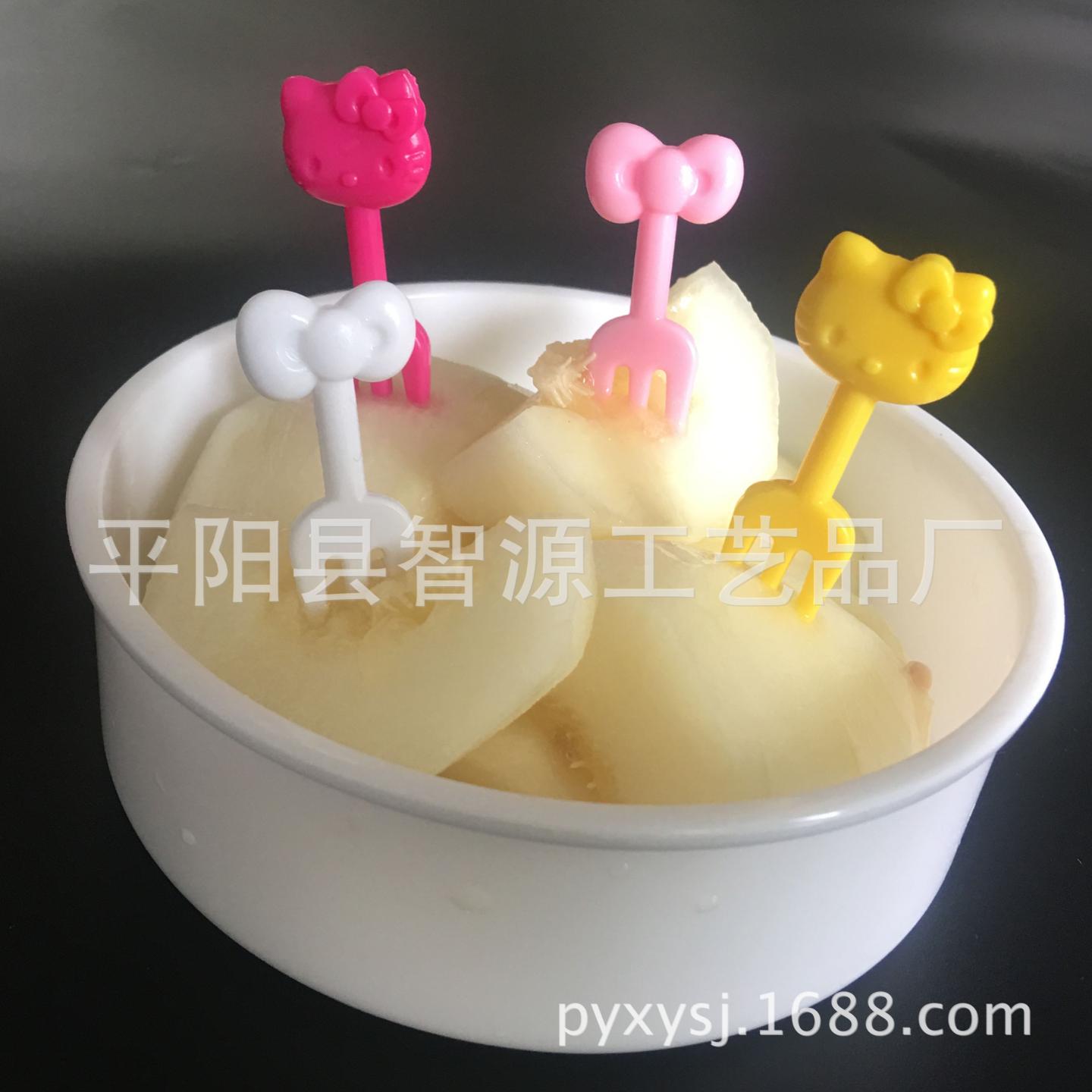 水果叉套装韩式水果签叉子韩国