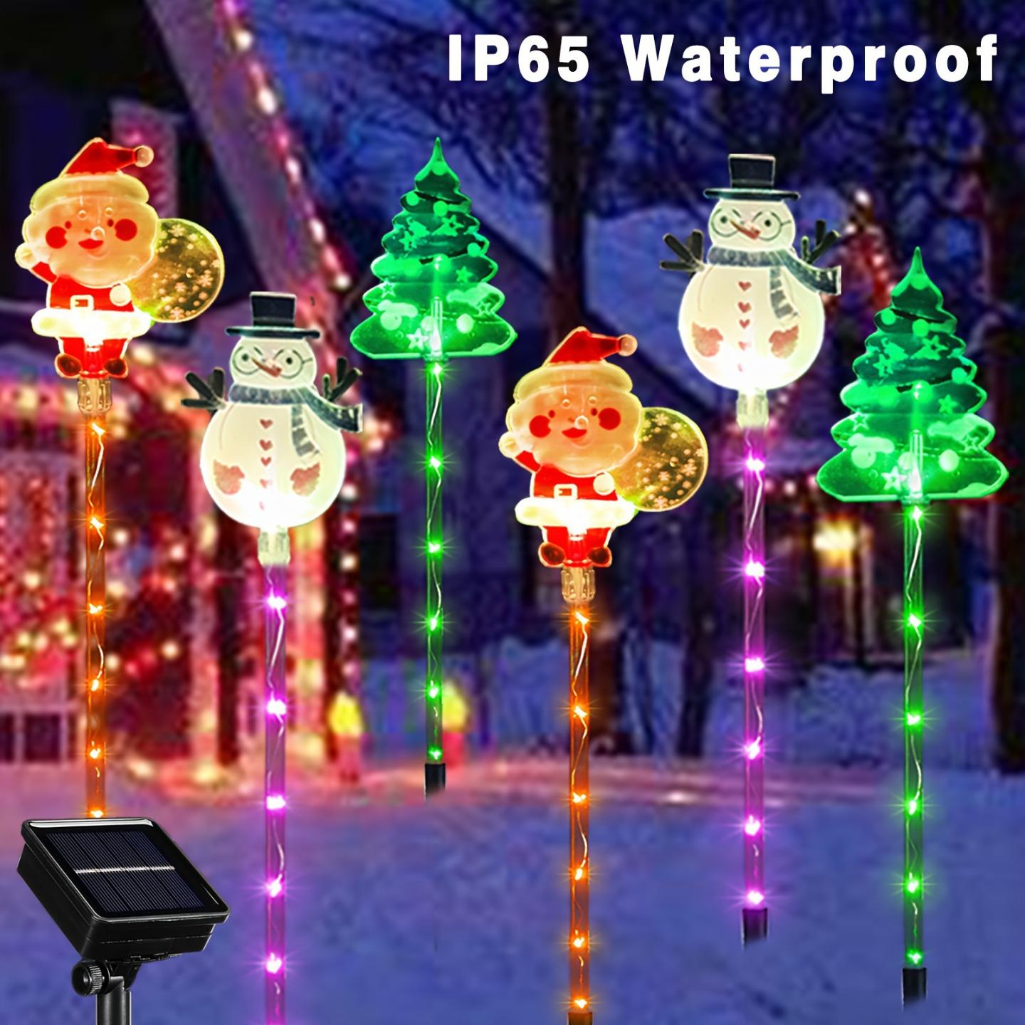 新品圣诞节灯串圣诞雪人拐杖驯鹿图片