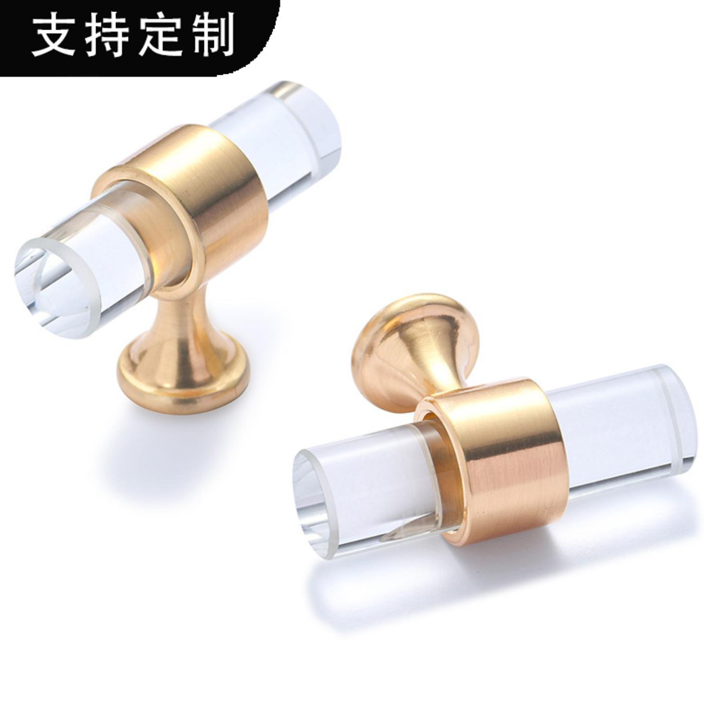 拉手柜门衣柜锌合金三色门把手