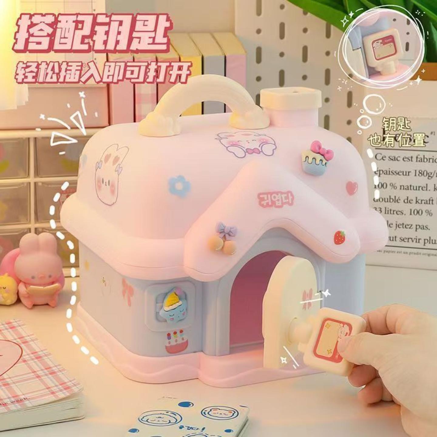 新款存钱罐卡通可爱儿童女孩男孩