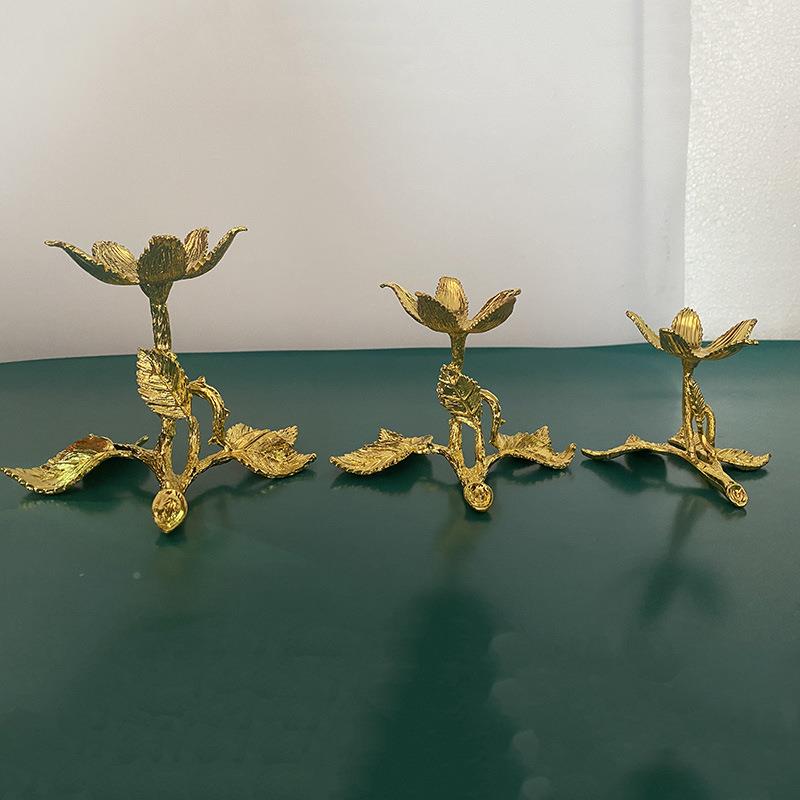 金电镀属玫瑰水晶底座支架同学女朋花友馈赠创玫瑰花意礼品摆球件
