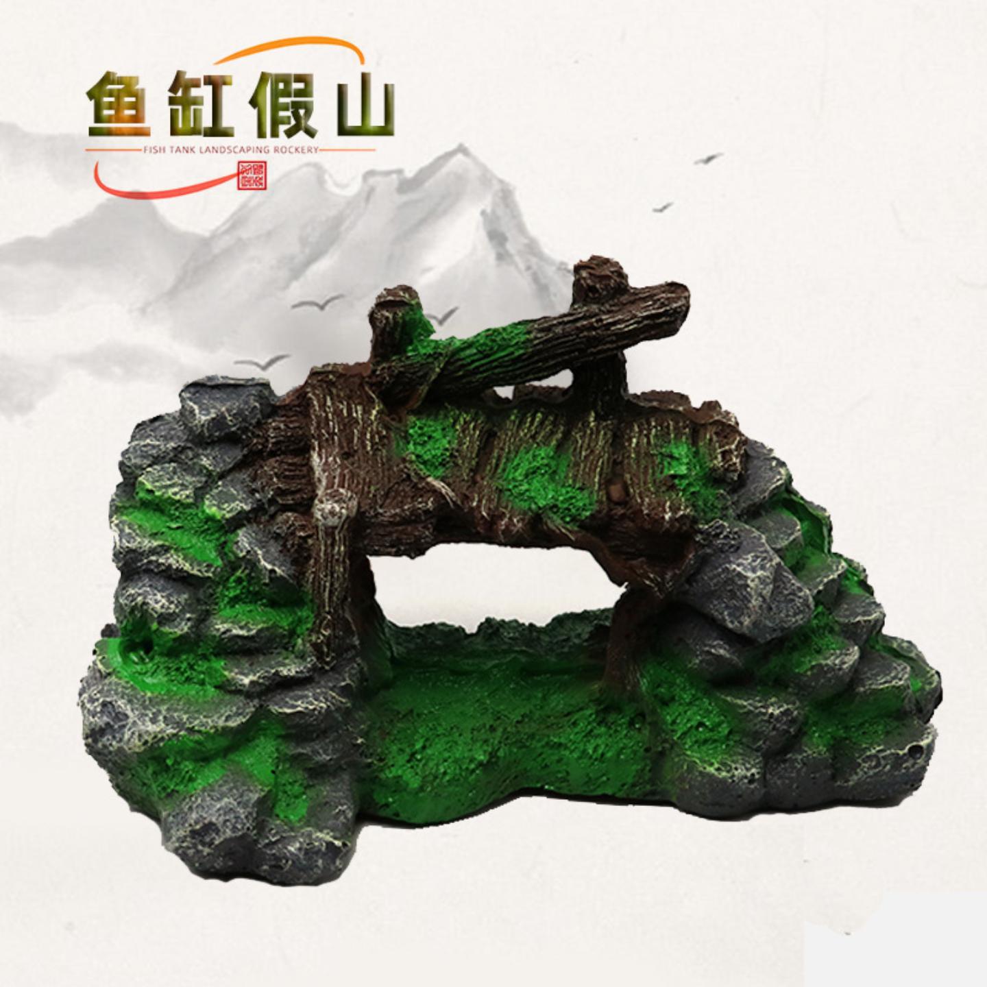 现货鱼缸造景树脂工艺品摆件