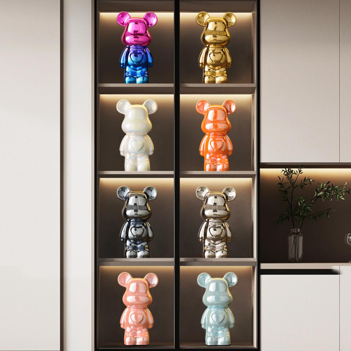 暴力熊客厅电视柜轻奢高档陶瓷
