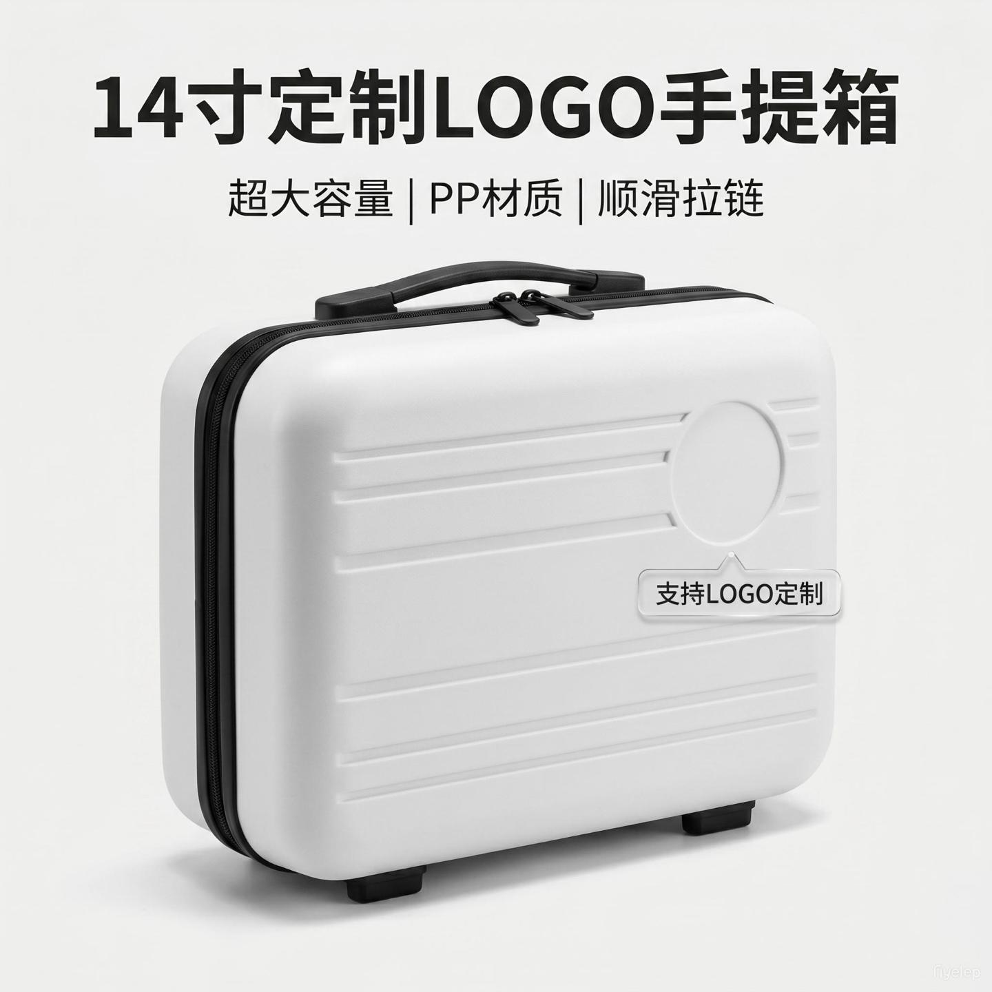 韩系行李箱14寸小箱子化妆箱大