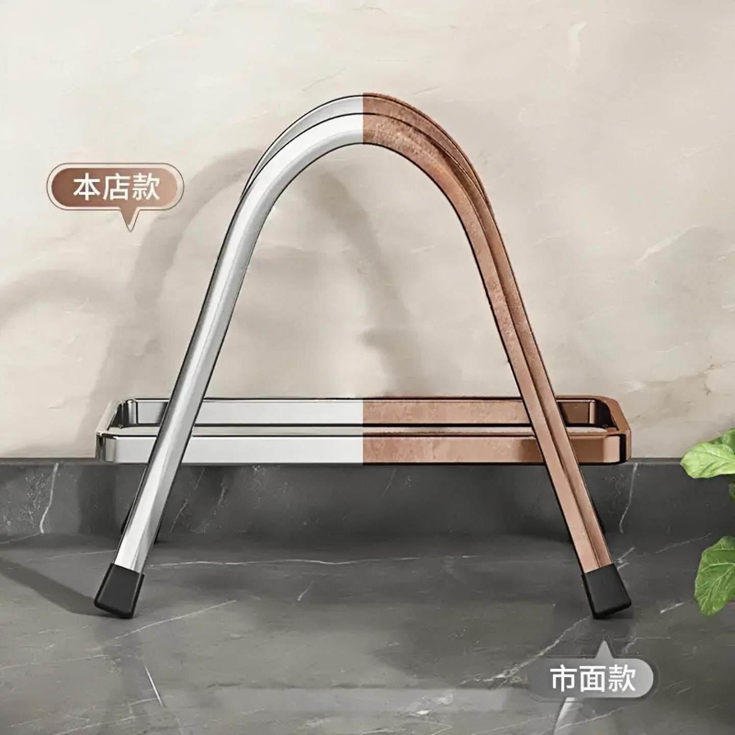 不锈钢砧架板2615好家用锅盖架厨房板置物案架收纳放菜板架台面物