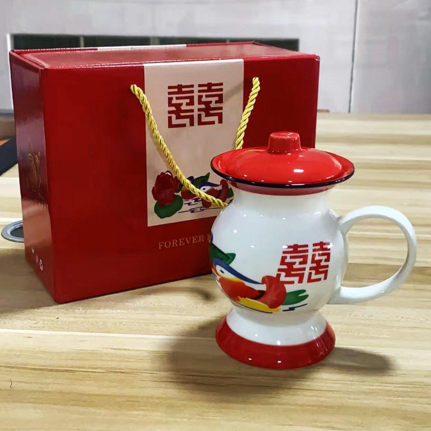 搞怪痰盂杯复古陶瓷马克杯办公室图片
