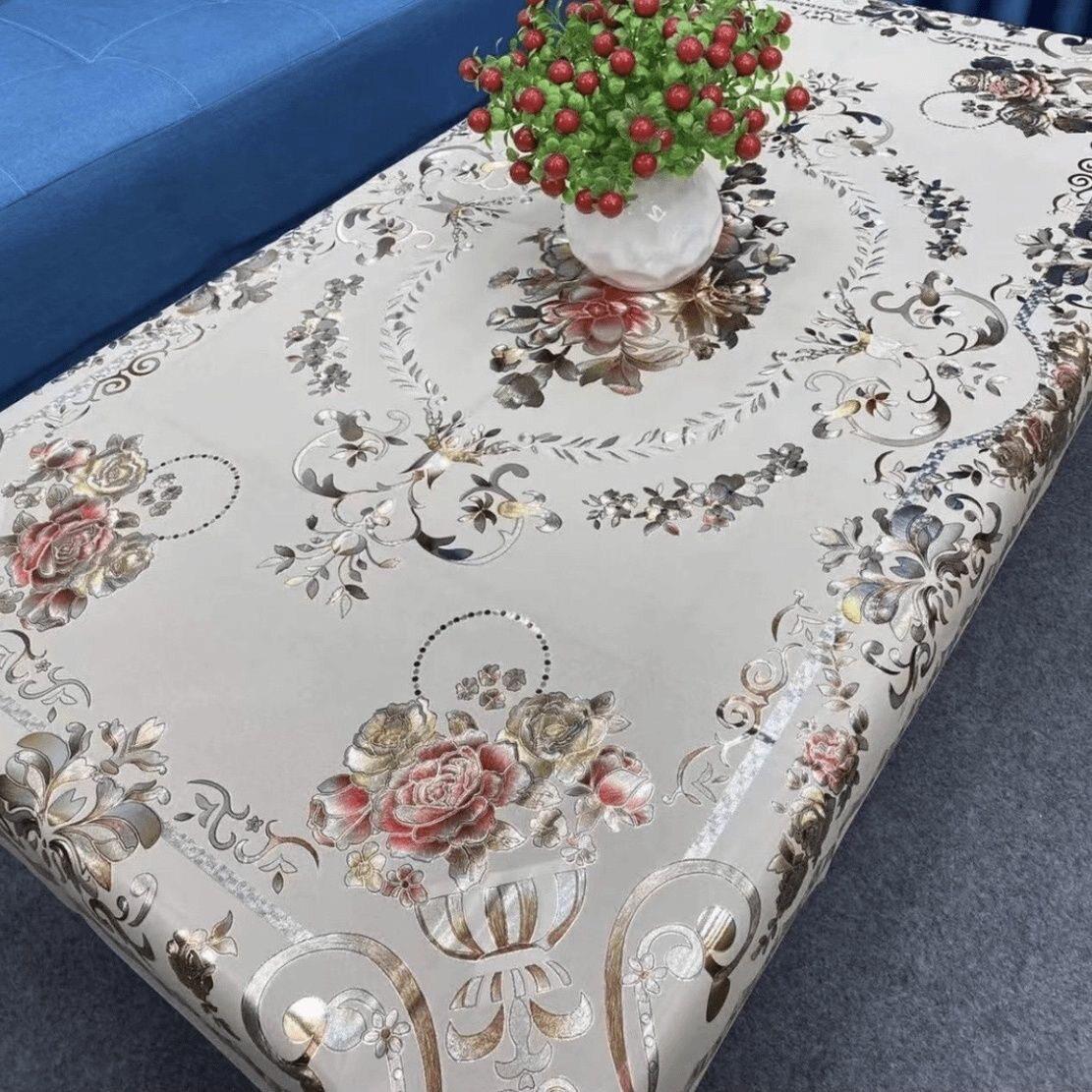 防水桌放油桌厂家防水防油茶布佐致（收餐桌布美式级感桌茶布几餐