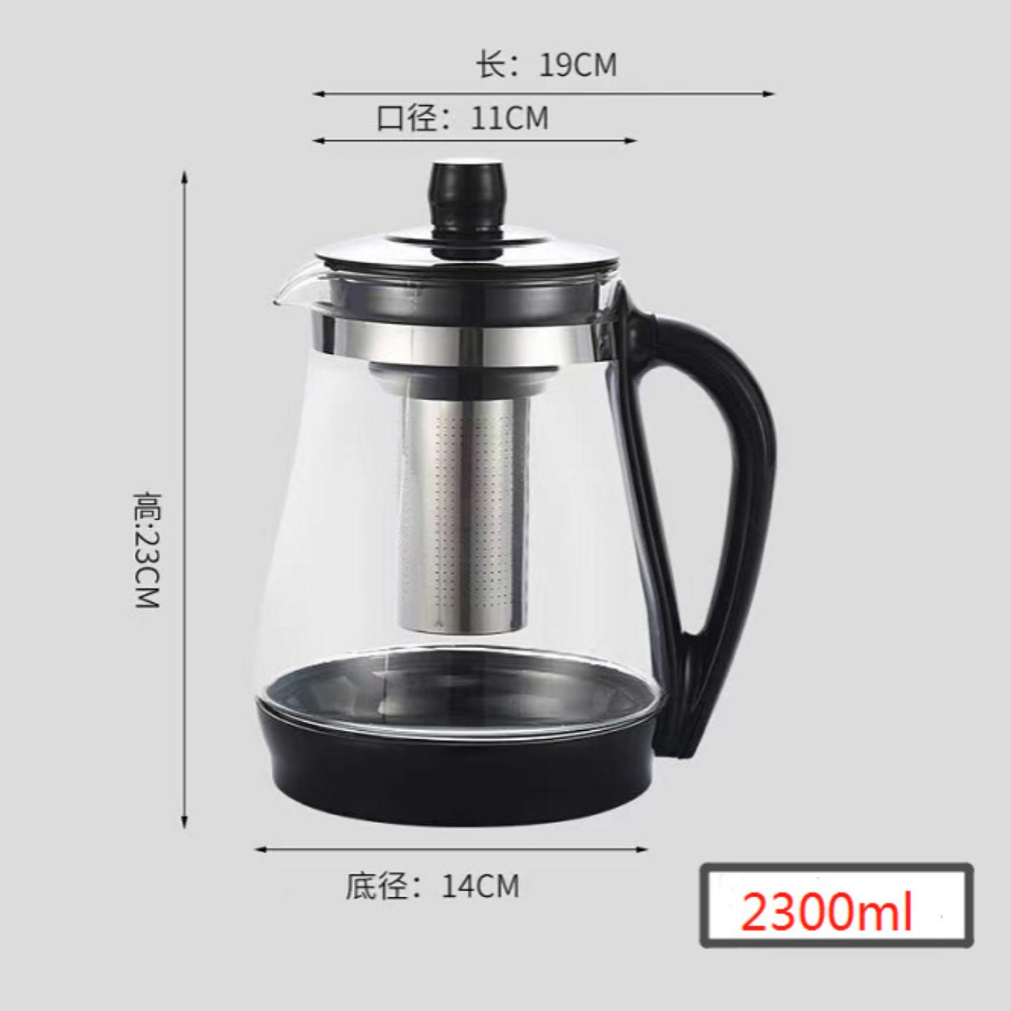 玻璃花茶壶玲珑杯飘逸杯冷水壶