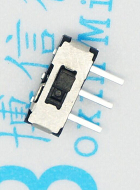 MSS22D18 侧三脚 拔动开关MSK-12D19(1P2T) 侧面拨动开关
