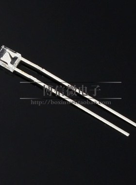 2*3*4MM 白发黄色 234 2X3X4MM 黄灯 方形 发光二极管 黄色 长脚