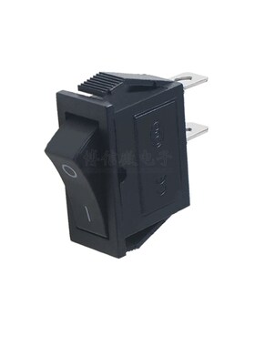 超薄船型开关 KCD3-101N KCD2 黑色2脚2档 16A/250V 翘板