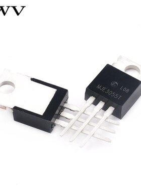 直插 MJE3055T 晶体管(BJT)-单路 10A/60V/75W 封装TO-220 三极管