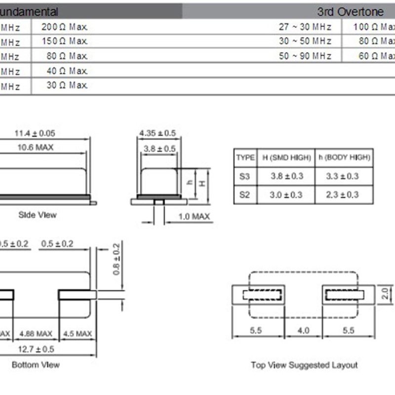 49S贴片 12M 无源晶振 晶体 49SMD假贴片 12.000MHZ 12MHZ 12M
