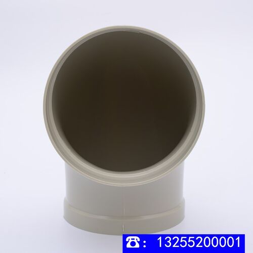 PP弯头PP风管阻燃弯头成型承插弯头45度弯头排风管转接头塑料弯管