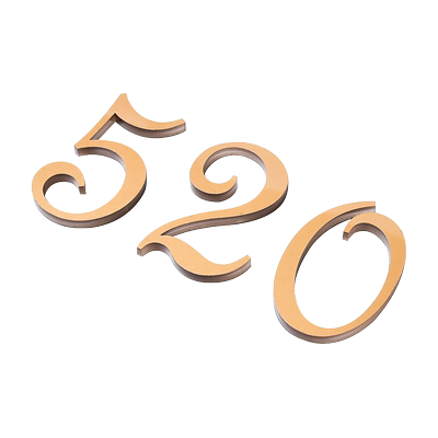 亚克力数字立体字号码