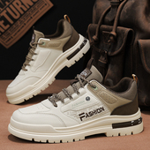 运动鞋 男鞋 百搭男士 厚底休闲鞋 潮鞋 鞋 工装 低帮马丁鞋 新款 2025秋季