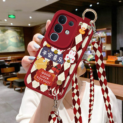 琛赋适用vivoiqooz10x手机壳新款z10turbo平安喜乐11挂绳iQOONeo10斜挎z9背带z8女neo9pro外壳vivo保护套iqoo