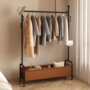 轻奢家用衣架玄关简易衣帽架放衣服神器 落地卧室床边晚上神器意式