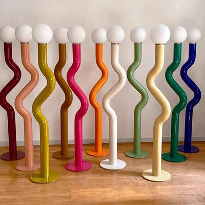 意式彩色客厅创意氛围装饰落地灯
