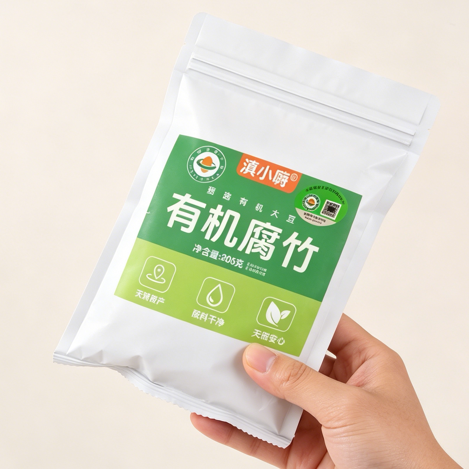 滇小嗨云南石屏有机豆腐皮油豆皮腐竹麻辣烫火锅凉拌菜手工干货