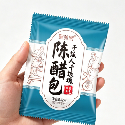 聚美厨油泼辣子红油香辣蘸料油辣子蘸水辣油外卖调料包