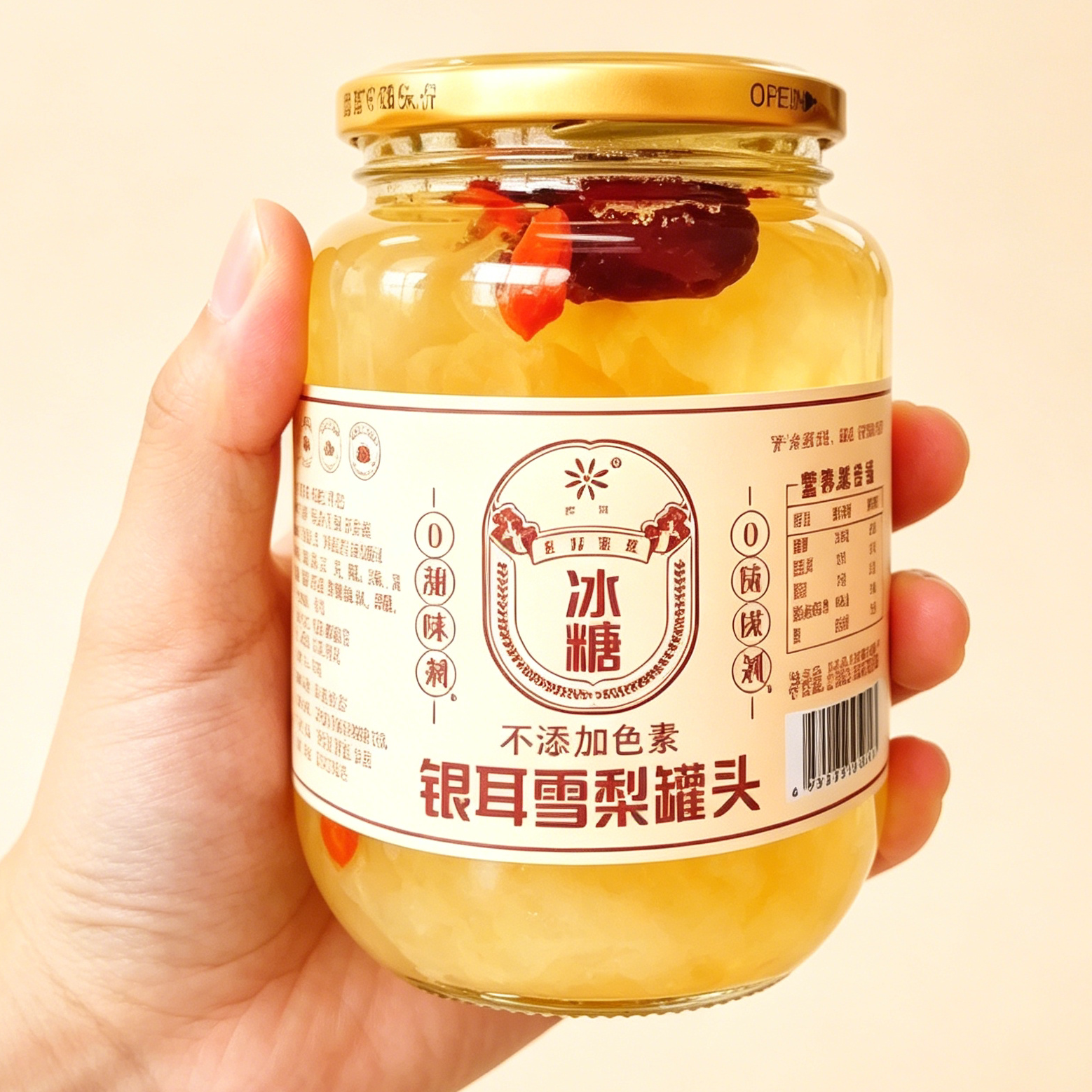 桃小妞510银耳雪梨罐头