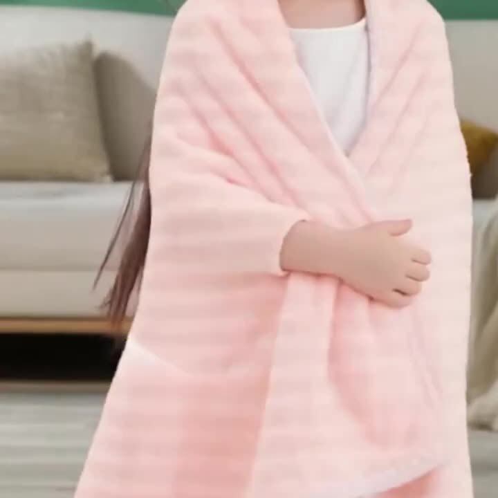儿童浴巾加厚加大男女童