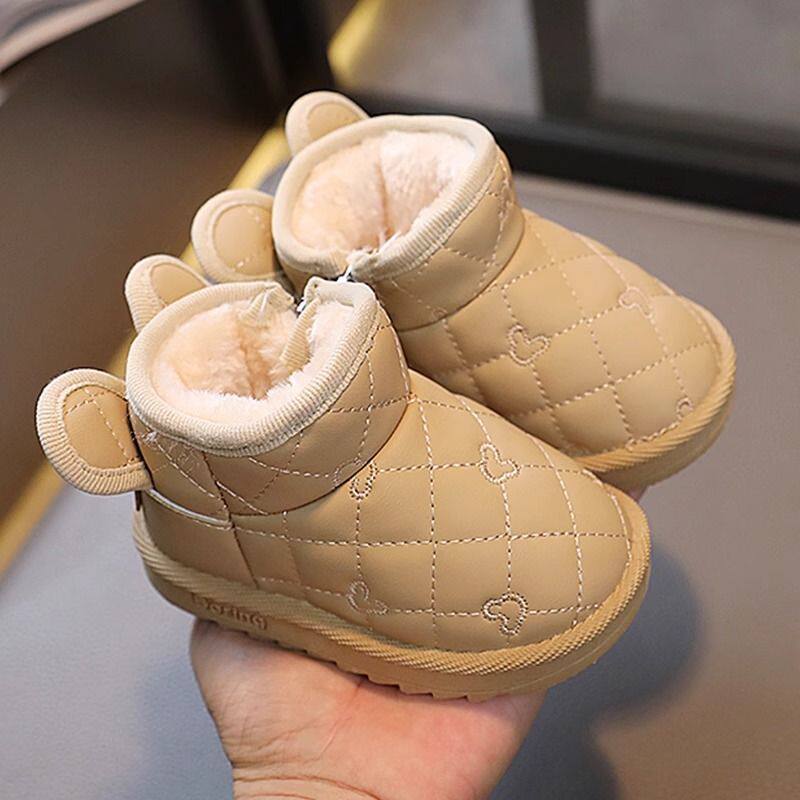 冬季儿童雪地靴男款鞋子