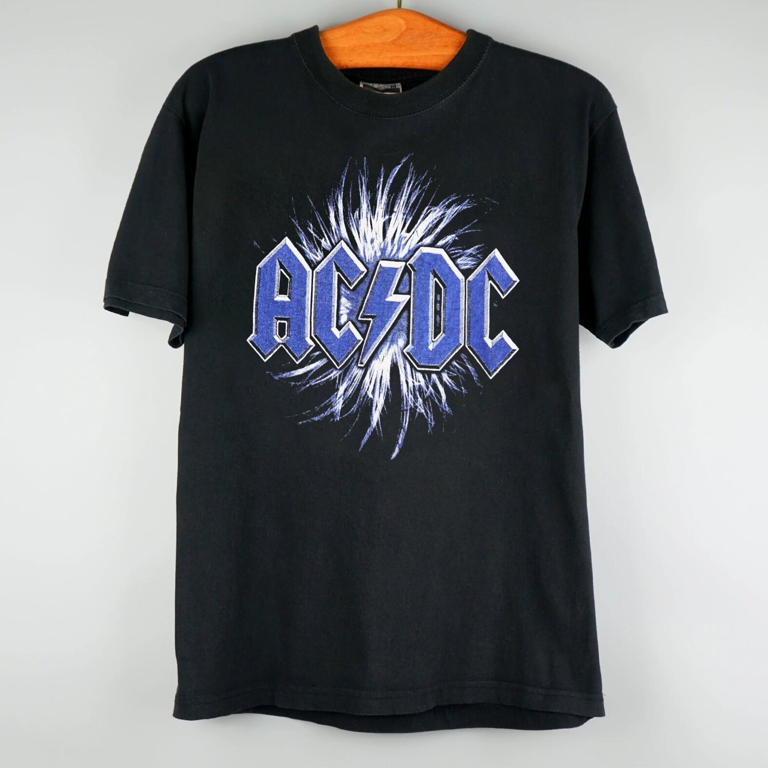 ACDC重金属落肩宽松摇滚T恤