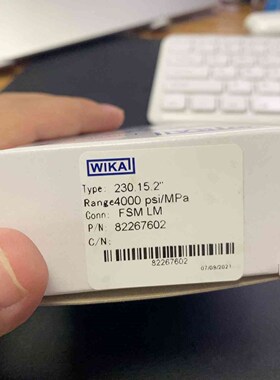 详询议价Wika高纯压力表 230.15.2