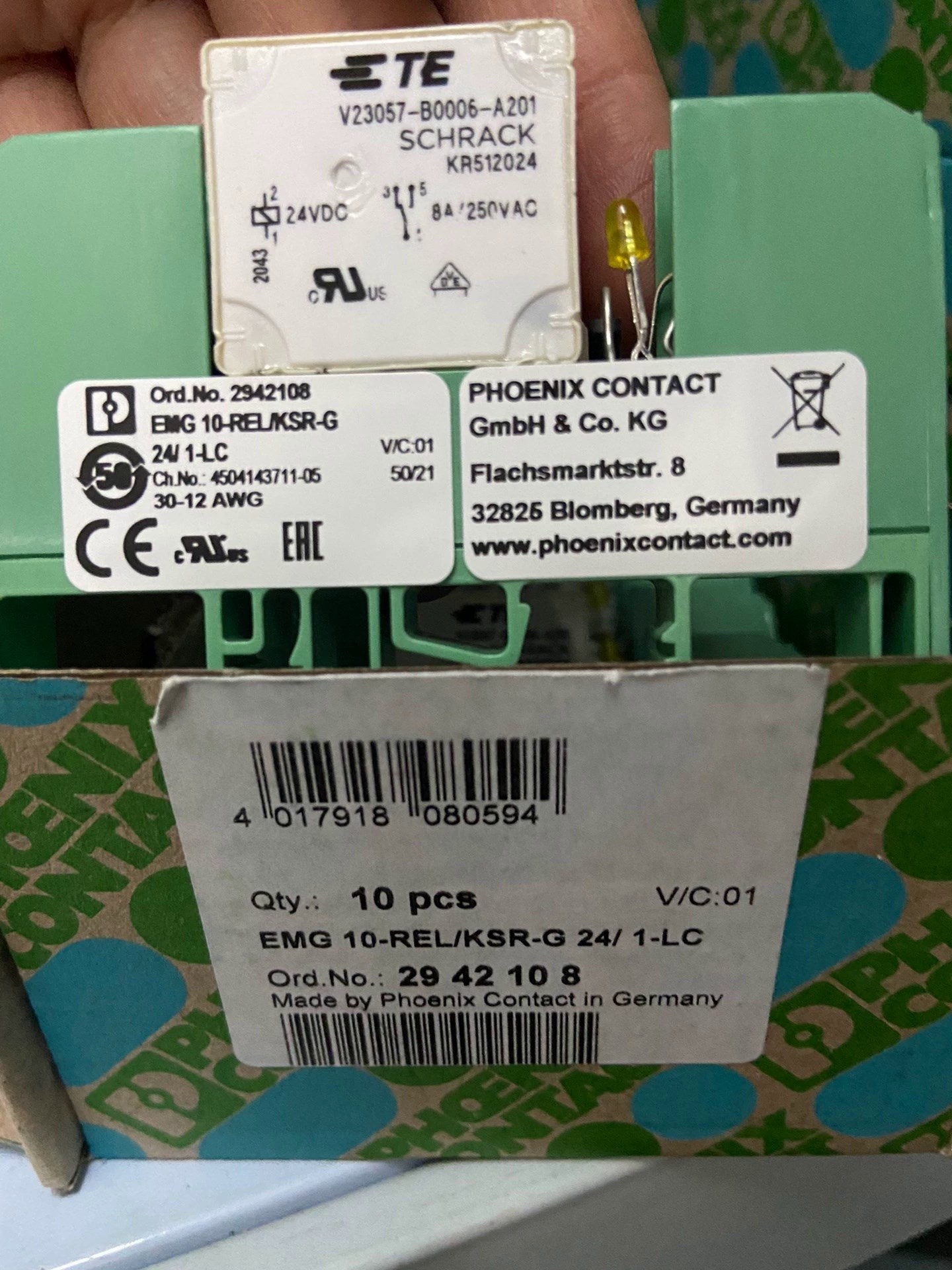 2942108  EMG 10-REL/KSR-G 24/