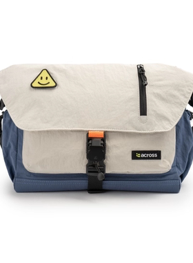 Across单肩斜挎包女包2025新款大容量户外休闲运动学生邮差包男士